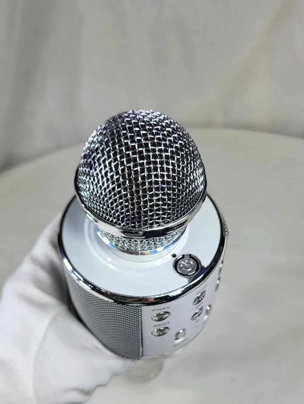 Gabba Goods Bluetooth Karaoke Wireless Hand Held Speaker Microphone